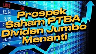 Prospek Saham PTBA dividen jumbo menanti [upl. by Aislehc]