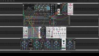 Experimental Techno patch in VCV Rack [upl. by Jews]