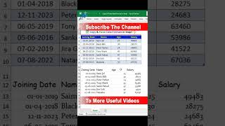 Secret Excel Trick 😮 Copy Formatting in SECONDS ⚡  Excel Formatting Trick shorts [upl. by Fantasia255]