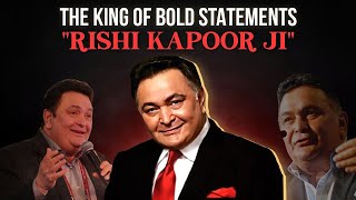 5 Bold Statements Of Rishi Kapoor  From His Remarks On Beef To Asking Questions To Bollywood Actors [upl. by Che]