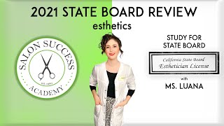 Updated Esthetics Practical Examination for 2021  State Board Review [upl. by Froemming]