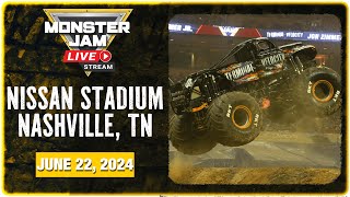 Monster Jam Nashville TN Full Event  June 22 2024  Stadium Championship Series [upl. by Hortensa673]