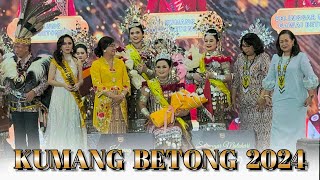 KUMANG GAWAI DAYAK BAHAGIAN BETONG  SARAWAK 2024 [upl. by Chastain135]