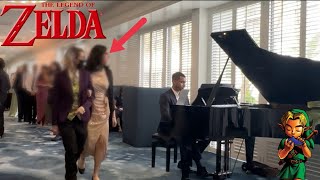 I played a Zelda Piano Medley at a wedding [upl. by Tiffanie]