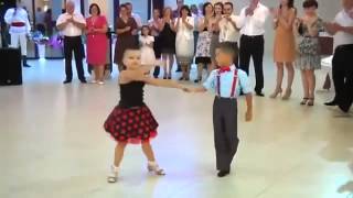 2 little Kids Ballroom dancing [upl. by Ysabel]