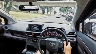 Driving POV NEW Toyota Avanza E 13 CVT 2022 FWD Test Drive Senayan to Kasablanka Jakarta ASMR [upl. by Annauqal]