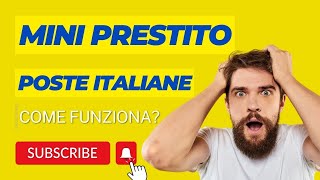 MINI PRESTITO POSTE ITALIANE BANCOPOSTA ONLINE Settembre 2023 cosè come funziona conviene [upl. by Langston]