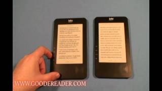 Kobo Wireless VS the original Kobo eReader [upl. by Hein]