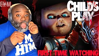 CHILDS PLAY 1988  FIRST TIME WATCHING  MOVIE REACTION [upl. by Llenrod]