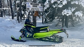 First ride on the 2023 Polaris Switchback Assault 850 [upl. by Ylatan]