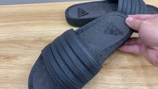 Adidas ADILETTE BOOST SLIDES GX4285 [upl. by Eveam445]