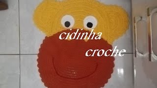 Cidinha Croche  Tapete Em Croche Carinha De Macaco  Tutorial Completo [upl. by Donaldson185]