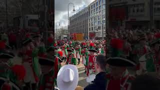 BTK 1911 Königshoven im Kölner Rosenmontagszug 2024 [upl. by Eanert295]