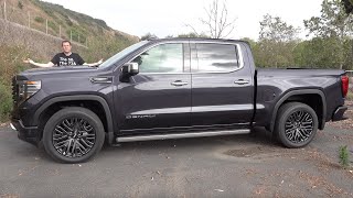 The 2022 GMC Sierra Denali Ultimate Is an 85000 UltraLuxury Truck [upl. by Sarchet]