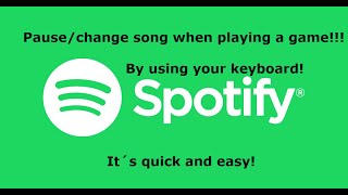 How to PauseSkip a song when Spotify is minimized [upl. by Eseeryt]