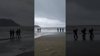 Treinamento de grupo de elite da Polícia Militar em Praia Grande [upl. by Sandi]