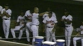 NYYBAL Ripken sits ends streak at 2632 games [upl. by Lynn]