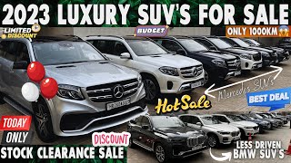 2023 Luxury SUVs For Sale  Stock Clearance Sale  Mercedes  Range Rover  BMW SUVs [upl. by Jada187]