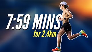 How to run 24km below 8 minutes [upl. by Lapides594]