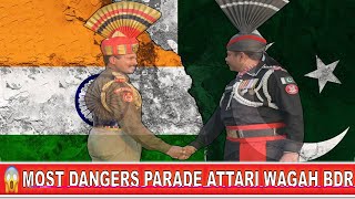 Unbelievable 14th amp 15 Aug Parade  Attari Wagah Border  Most Dangerous Border 🇵🇰🇮🇳 [upl. by Eendys]