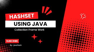 7 HashSet  java Collection frame work  For Beginner [upl. by Burton]