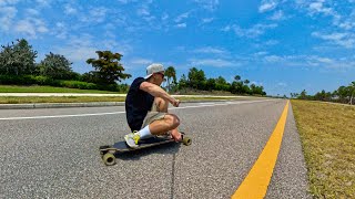 Longboard testing Insta360 X4 camera  standard lens guards  windproof mic wind muffs [upl. by Placia]