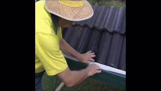 How to install gutter guards [upl. by Hallie]