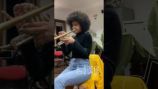 Jéssica Pina  quotStimelaquot  Hugh Masekela Solo Transcription trumpet trumpetband jazzmusic [upl. by Lah]