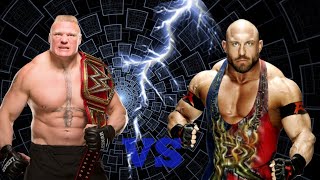 wwe 2k24 Ryback vs Brock Lesnar full match  WWE championship match [upl. by Merrielle744]