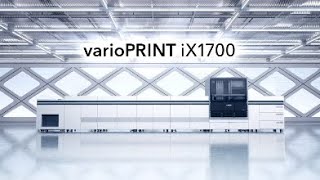 Canon varioPRINT iX1700 [upl. by Alimrahs558]