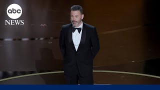 Oscars 2024 Watch Jimmy Kimmels opening monologue for the 96th Academy Awards [upl. by Aarika]