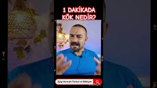 1 DAKİKADA quotKÖKquot NEDİR [upl. by Nivaj]