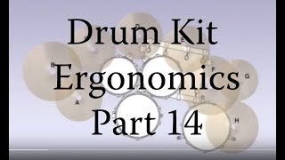 Drum Kit Ergonomics Explained Pt 14  Mike Mangini [upl. by Queena]