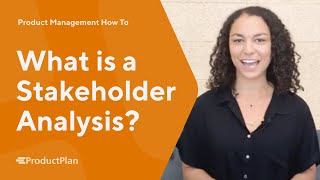 What is a Stakeholder Analysis — Leading Successful Projects [upl. by Alamaj]