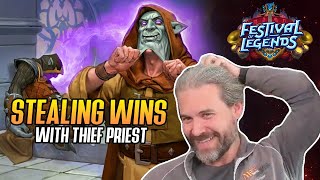 Hearthstone Stealing Wins with Thief Priest [upl. by Gudrun]