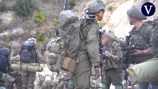 El ejército israelí publica más imágenes de sus operaciones terrestres en el Líbano [upl. by Aramen]