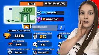 Platila sam pro igraca 100 EVRA da me nauci da igram Brawl Stars [upl. by Breger223]