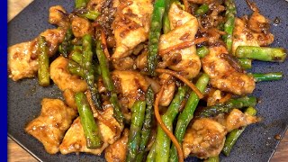 Hoisin Chicken and Asparagus Stir Fry [upl. by Lionel]