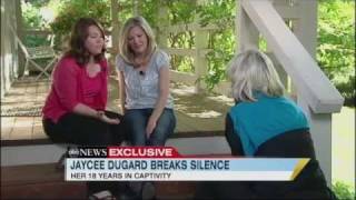 Jaycee Dugard Interview Speaks Out to Diane Sawyer in ABC News Exclusive 070711 [upl. by Esir]