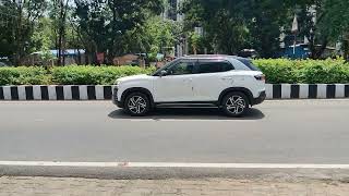 Hyundai Creta Road Presence  Altas WhiteBlack Colour [upl. by Evvy]