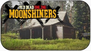 Red Dead Online BEST Moonshine Shack Locations How to start the Moonshine Role amp Business [upl. by Dnomal639]