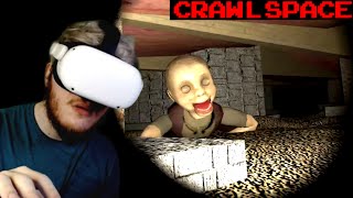 The Horror Game That Broke Me CRAWLSPACE [upl. by Woodhead]