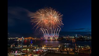 Feuerwerk Hamburg 12032023  ExplosiveArts [upl. by Lubet]