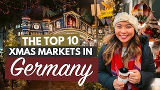 THE BEST CHRISTMAS MARKETS IN GERMANY  My Top 10 German Christmas Markets That You Must Visit [upl. by Ecyrb298]