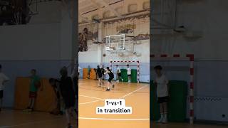 Practice 1vs1 in transition at BC Vovcha Zgraya at 8 years old youthbasketball ballislifeyouth [upl. by Namrej]