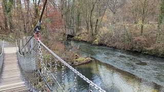 Tierpark Hellabrunn  über die Hängebrücke II 28112022 [upl. by O'Neil]