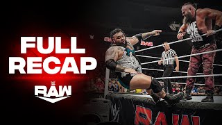 Full Raw highlights Sept 30 2024 [upl. by Dnomra]