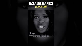 12 Azealia Banks  Luxury SLOWED YTSAMPLE VERSION  Burger PlayGuy [upl. by Cimbura]