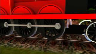 Unusual Thomas and Friends Animation  Gordon Crashes into Logs Goes Wrong [upl. by Malim]