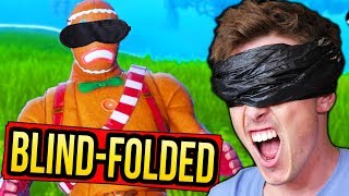 WINNING Fortnite BLIND Challenge [upl. by Shevlo]